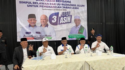 200 Simpul Pendukung Uu Ruzhanul Ulum Deklarasikan Dukungan untuk ASIH di Pilkada 2024