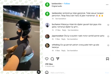 Asik Bikin Konten Naik Vespa, Rider Wanita Ini Hampir Dijambret