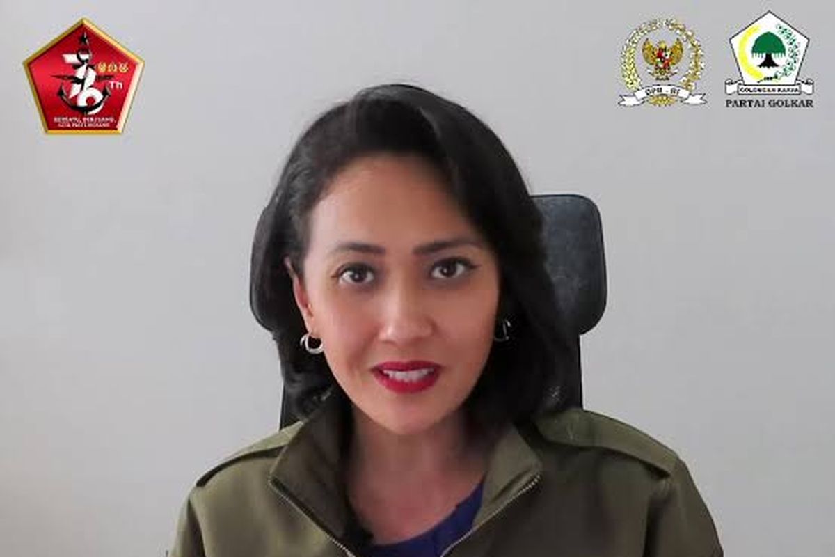 Anggota Komisi I Dewan Perwakilan Rakyat (DPR) Republik Indonesia (RI) Christina Aryani.