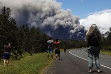 Erupsi Lagi, Gunung Kilauea di Hawaii Semburkan Abu Vulkanik