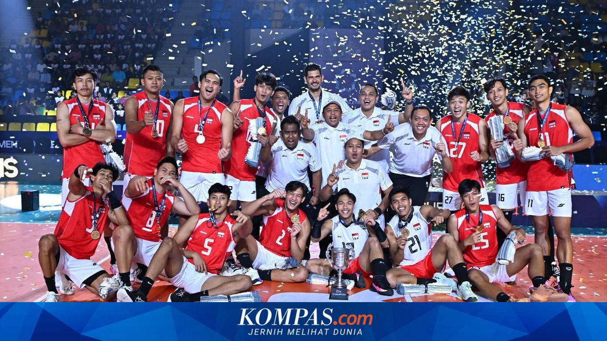 Rekap Perjalanan Timnas Voli Indonesia Hingga Jadi Juara AVC Cup 2026