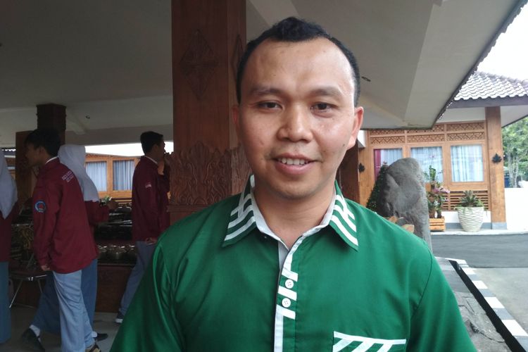 Ketua GP Ansor Jateng Sholahuddin Aly ditemui di Pendopo Pengabdian Kota Magelang, Senin (10/12/2018).