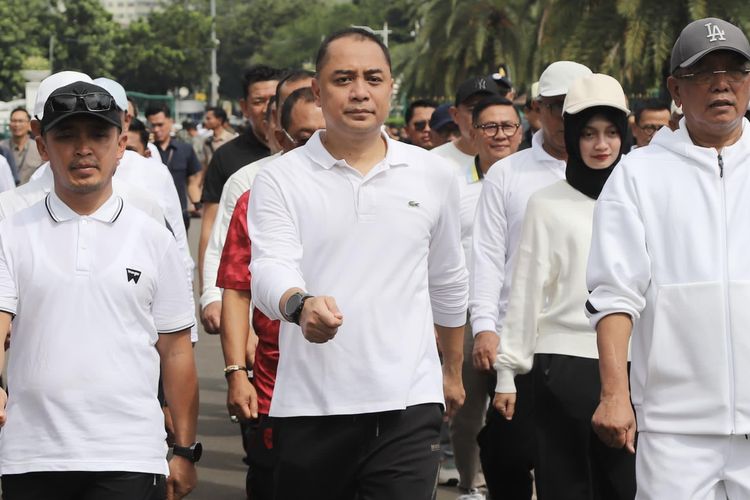 Wali Kota Surabaya, Eri Cahyadi, Selasa (25/2/2025).