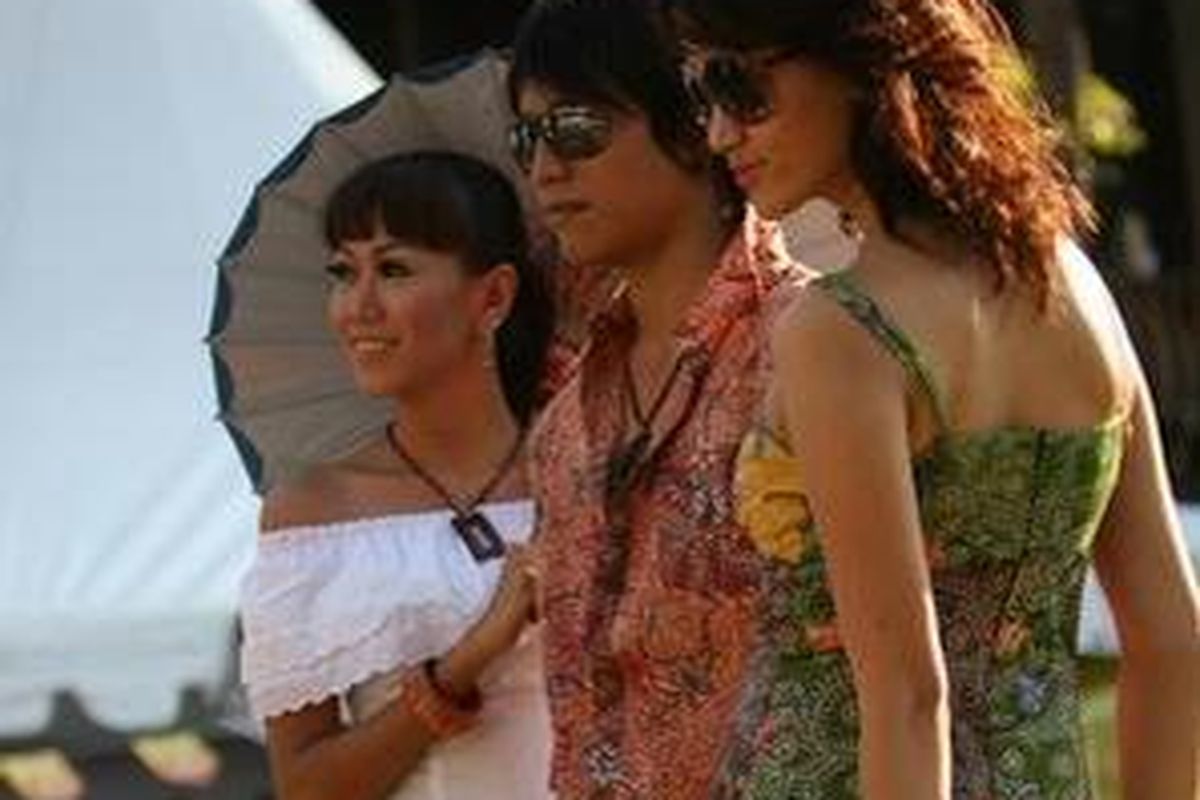 Batik Pekalongan Butik Nilakandi, Kuta, Bali. Batik Pekalongan disukai kolektor Jepang.