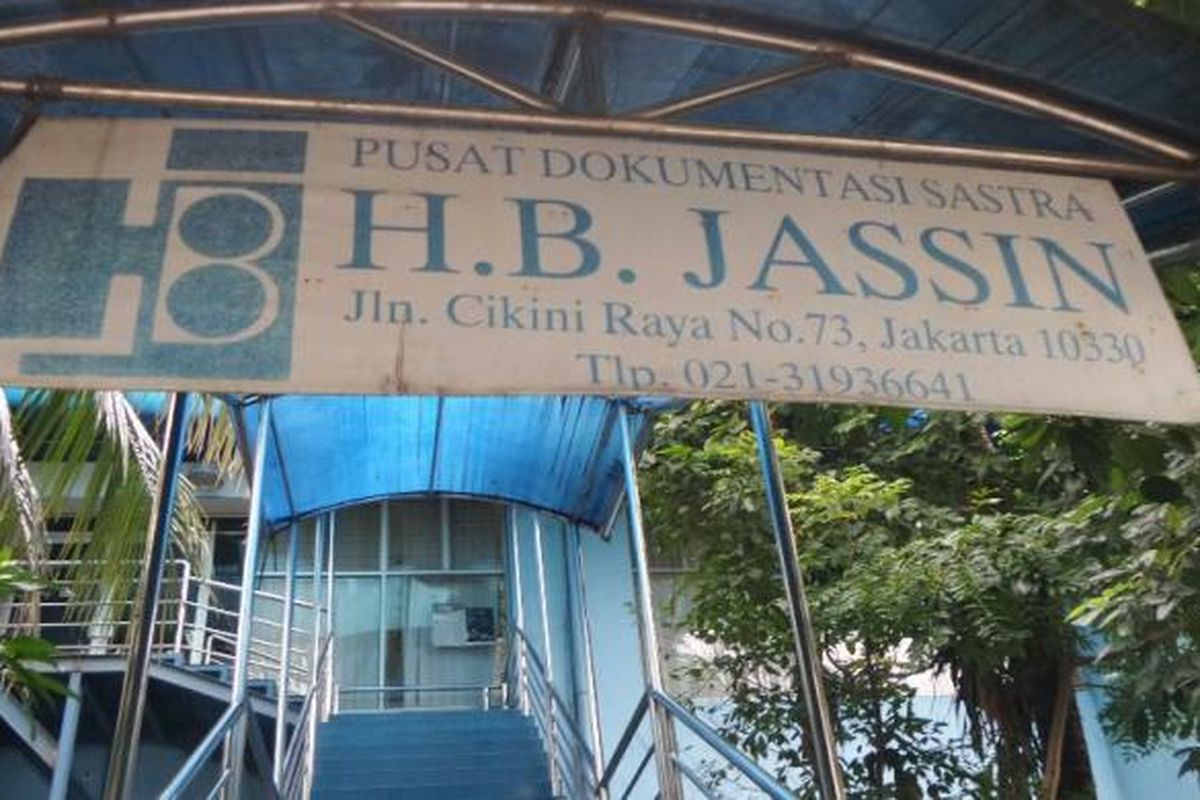 Pusat Dokumentasi Sastra HB Jassin di Taman Ismail Marzuki, Jakarta Pusat. 