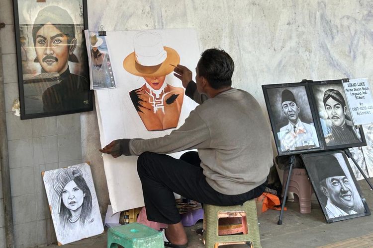 Pelukis Jalanan Menjaga Sisi Humanis Kota