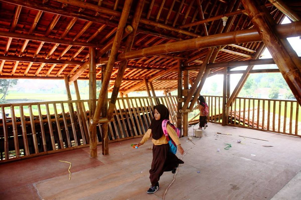 Salah stau ruangan di PAUD Nurhikmat, Tasikmalaya