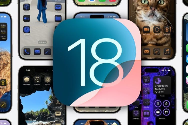 Ilustrasi fitur tersembunyi iOS 18 di iPhone.