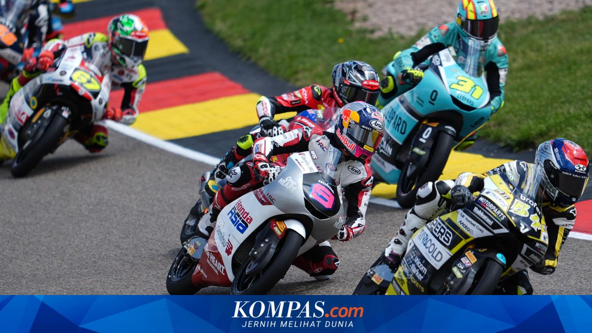 Finis Ke-8 di Moto3 Jerman, Veda Akui Sulit Kejar Rombongan Depan