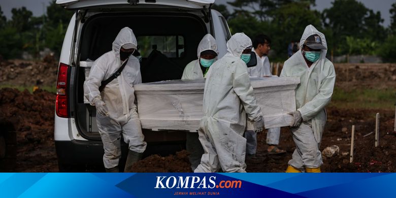 UPDATE: Sebaran 1.588 Kasus Kematian Covid-19, Paling Tinggi di Jawa Tengah 399 - Vimarsana News