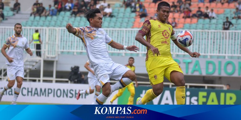 Hasil Championship 2025-2026, Drama 6 Gol Persikad Depok Vs Sriwijaya FC