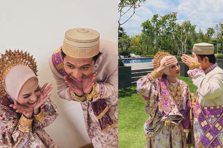 8 Gaya Pernikahan Feby Putri dan Adam Febrian, Kental Adat Bugis