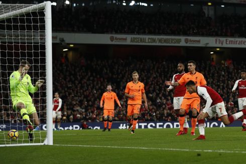 Hasil Liga Inggris, Arsenal Vs Liverpool Imbang dalam Drama 6 Gol