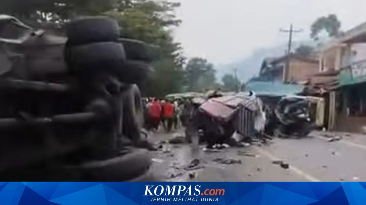 Kecelakaan Beruntun 9 Kendaraan di Sibolangit: 4 Tewas, 8 Luka-luka