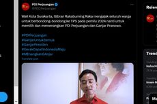 Gibran dan Bobby Langgar UU Pemilu gara-gara Ajak Pilih Ganjar, PDI-P Serahkan ke Bawaslu