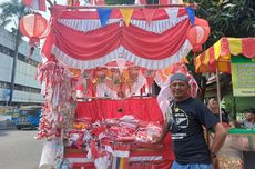 Jual Aksesori HUT RI di Pasar Asemka, Warga Cirebon Persiapkan Dagangan sejak Februari