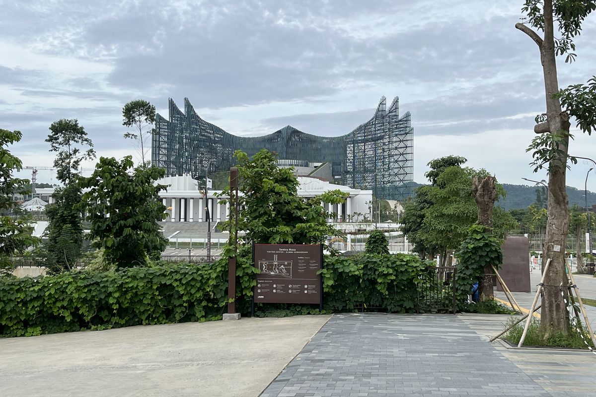 Istana Kepresidenan di Kawasan Inti Pusat Pemerintahan (KIPP), Ibu Kota Nusantara (IKN)