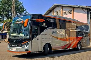 PO Miyor Rilis 3 Bus Pakai Bodi Terbaru Morodadi Prima