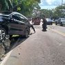 Oleng, Mobil Dinas Pemkot Ambon Hantam Sepeda Motor, 2 Mahasiswa Terluka