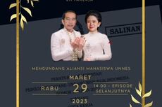 Beredar Video Undangan Pernikahan dengan Foto Jokowi dan Puan Maharani, Ternyata Sindiran Mahasiswa Unnes