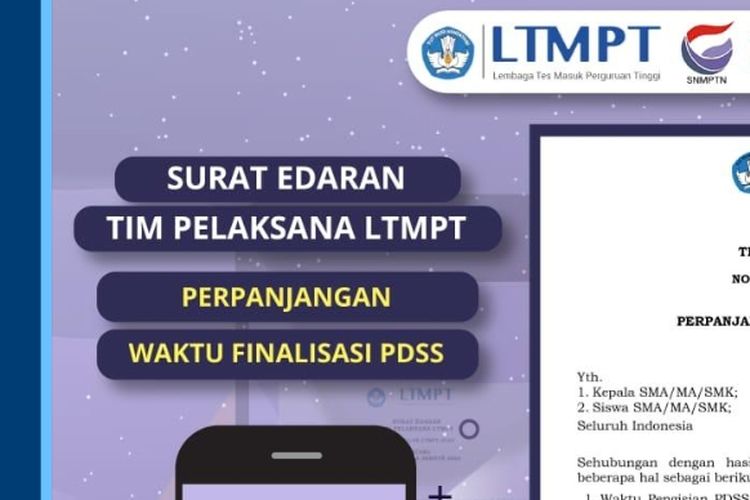 LTMPTA mengumumkan perpanjangan finalisasi data pdss