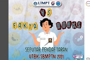 LTMPT: 7 Fakta dan Hoaks Seputar UTBK-SBMPTN 2021