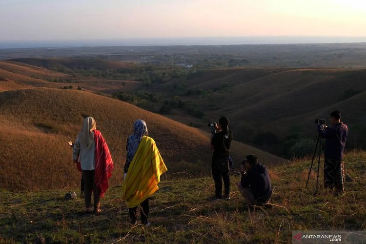 Bukit Lendongara di Sumba Barat Daya, Nusa Tenggara Timur