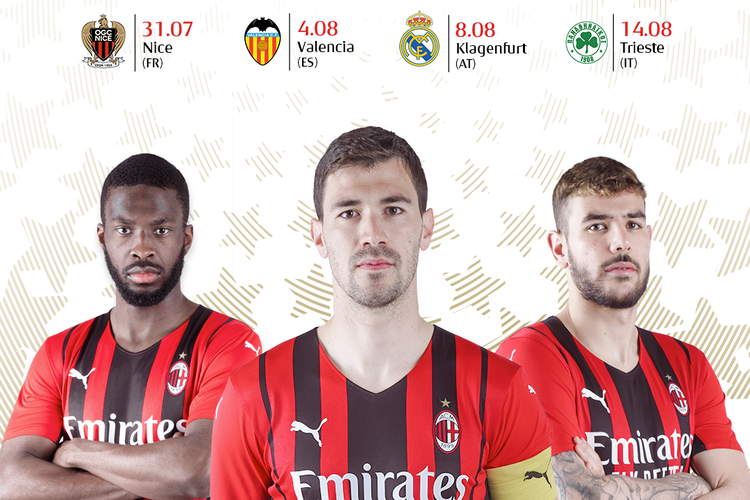 Fikayo Tomori, Alessio Romagnoli, dan Theo Hernandez akan terlibat dalam European Summer Tour alias Tur Musim Panas Eropa AC Milan melawan sejumlah tim mapan.