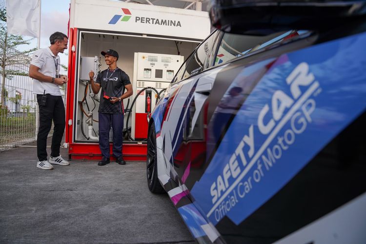 Safety Car MotoGP Mandalika Gunakan Pertamax Turbo, Pertamina Sediakan SPBU di Sirkuit