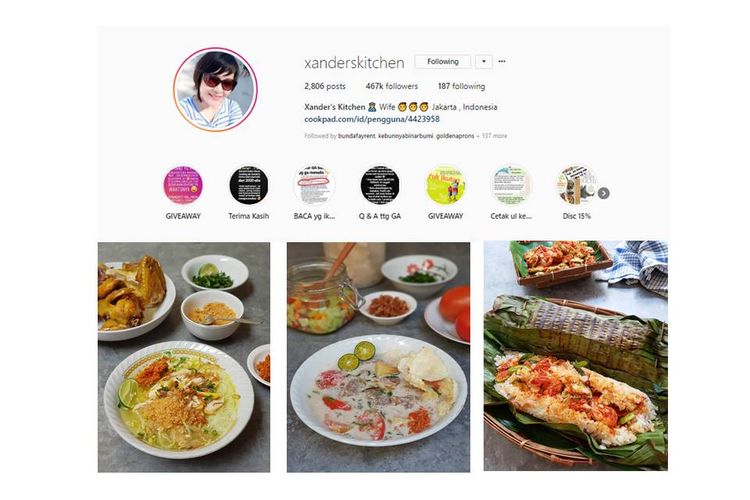 Instagram @xanderskitchen