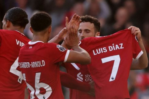 Hasil Liverpool Vs Nottingham Forest: Kemenangan The Reds untuk Luis Diaz...