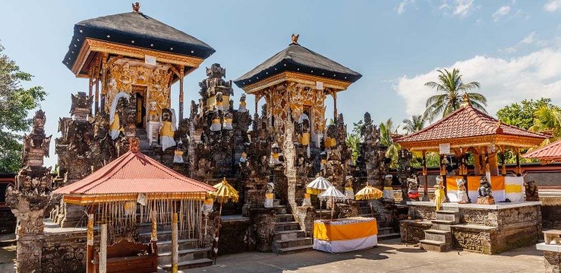 Altar di Pura Dalem Jagaraga, Buleleng, Bali.
