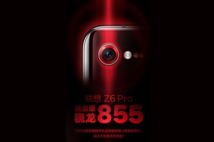 Ilustrasi Poster Peluncuran Lenovo Z6 Pro