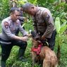 Kasus Pembunuhan Ibu Muda di Malang, Anjing Pelacak Diterjunkan Cari Pelaku di Hutan