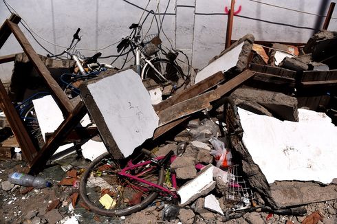 Korban Jiwa Gempa Lombok Mencapai 460 Orang