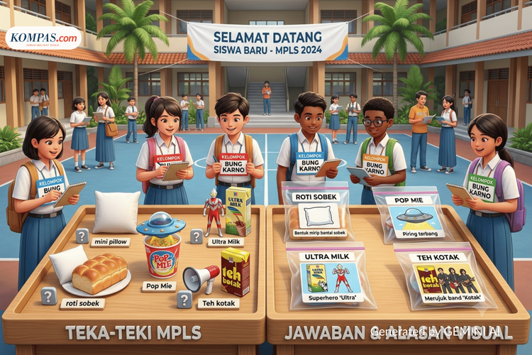 200 Teka-teki MPLS Makanan dan Minuman yang Lucu, Bikin Ice Breaking Makin Seru