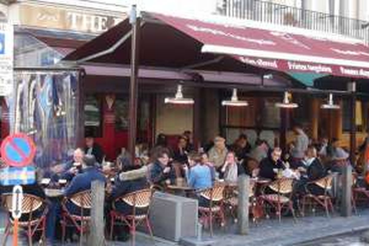 Kafe di Brussel, Belgia.