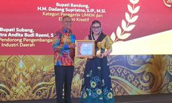 Bupati Paramitha Raih Disway Top Regional Leader Awards, Pertanian Brebes Tuai Apresiasi Nasional