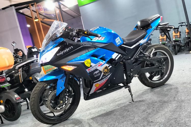 Motor listrik sport Saige RXZ yang baru diperkenalkan, Jarak tempuhnya tembus 200 kilometer