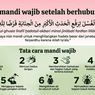 Niat Mandi Wajib Setelah Berhubungan: Arab, Latin, Arti, dan Tata Caranya
