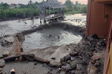 Muncul Semburan Air Campur Lumpur dari Sumur Bor di Ogan Ilir Sumsel, Tinggalkan Lubang Besar
