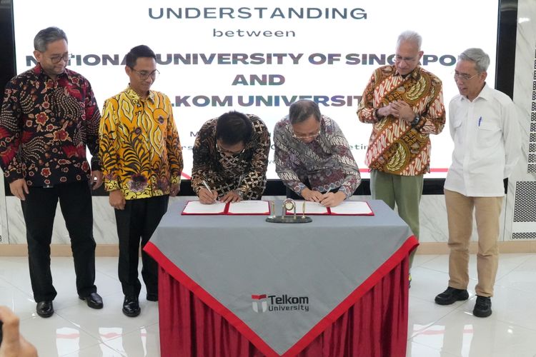 Telkom Perkuat Ekosistem Talenta Digital dan Inovasi Global lewat Kolaborasi Telkom University dan National University of Singapore