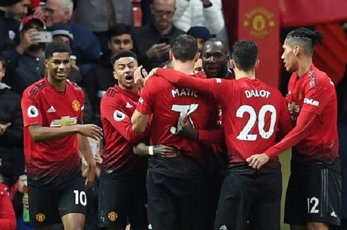 Man United Vs Fulham, Setan Merah Menang, Lukaku Akhiri Paceklik