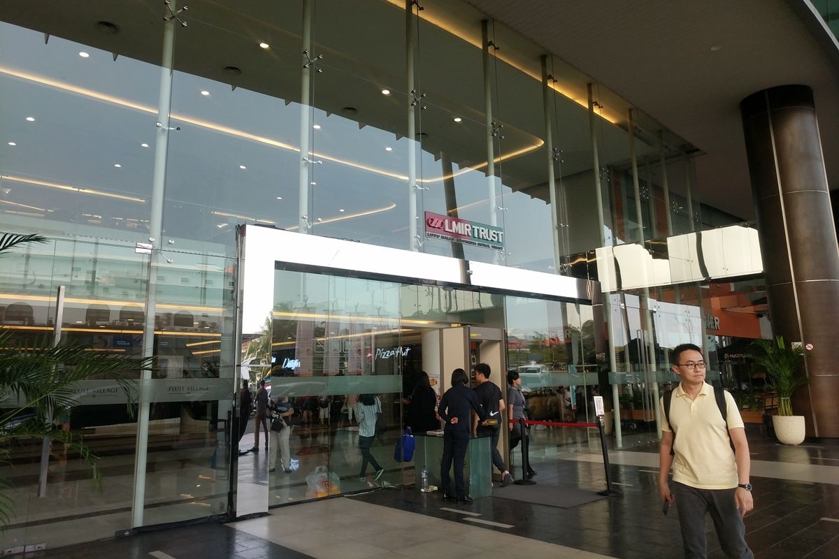 Lokasi Mall Pluit Village tempat kejadian pelemparan batu oleh seorang pemuda yang mengenai kepala pengunjung pada 16 Februari 2019 lalu