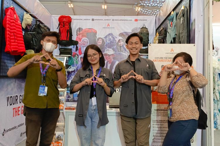 Antarestar pada acara Indonesia SMEs Summit & Expo 2023 pada Rabu (30/8/2023)