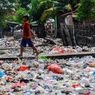 Sungai di Serang Banten Dipenuhi Sampah Plastik, Air Tak Lagi Mengalir