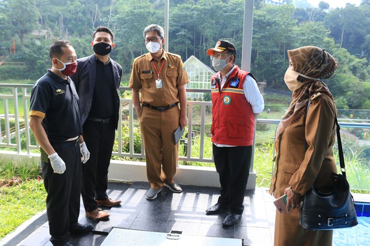 Kunjungan Plt Bupati Kabupaten Cianjur bersama jajarannya