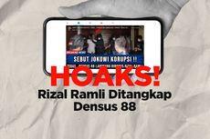 INFOGRAFIK: Hoaks Rizal Ramli Ditangkap Densus 88, Simak Faktanya