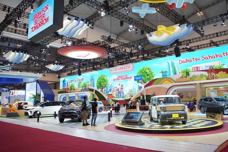 Booth Daihatsu di GIIAS 2024