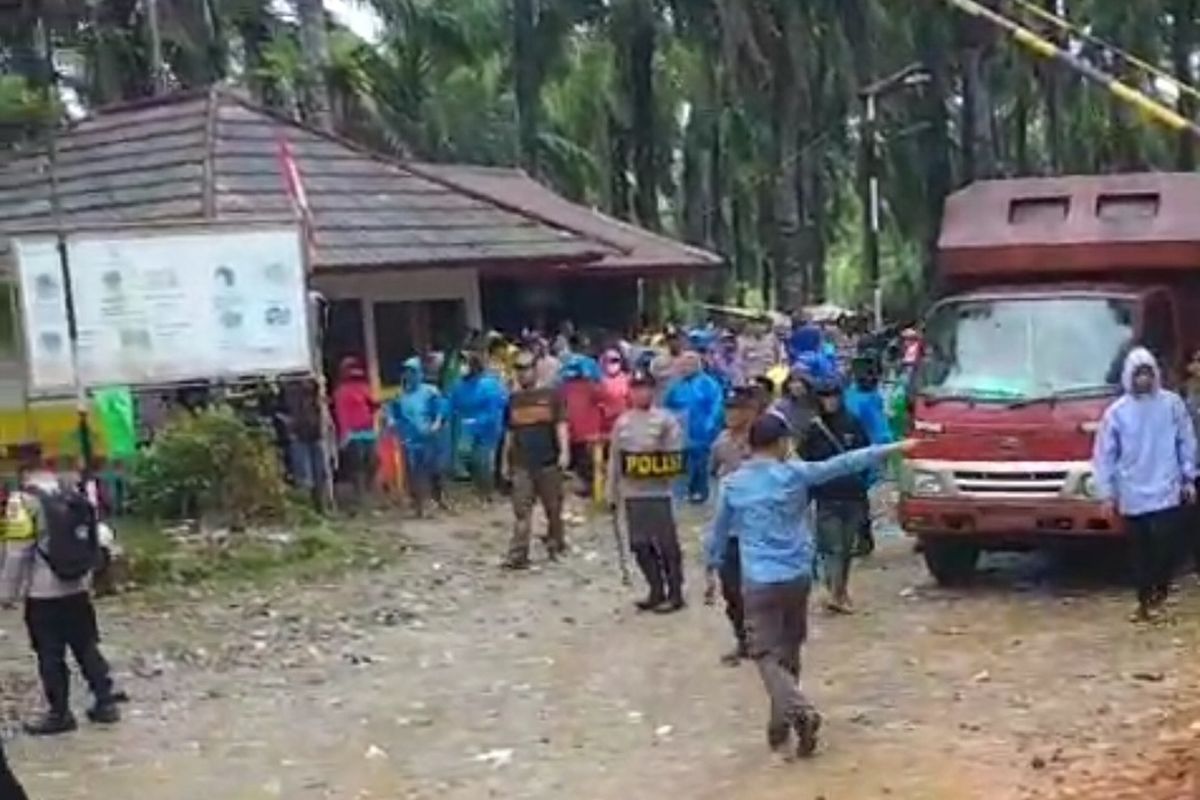 Blokade Warga di Kebun Sawit Bengkulu Berakhir Setelah 48 Hari, Situasi Diklaim Sudah Kondusif